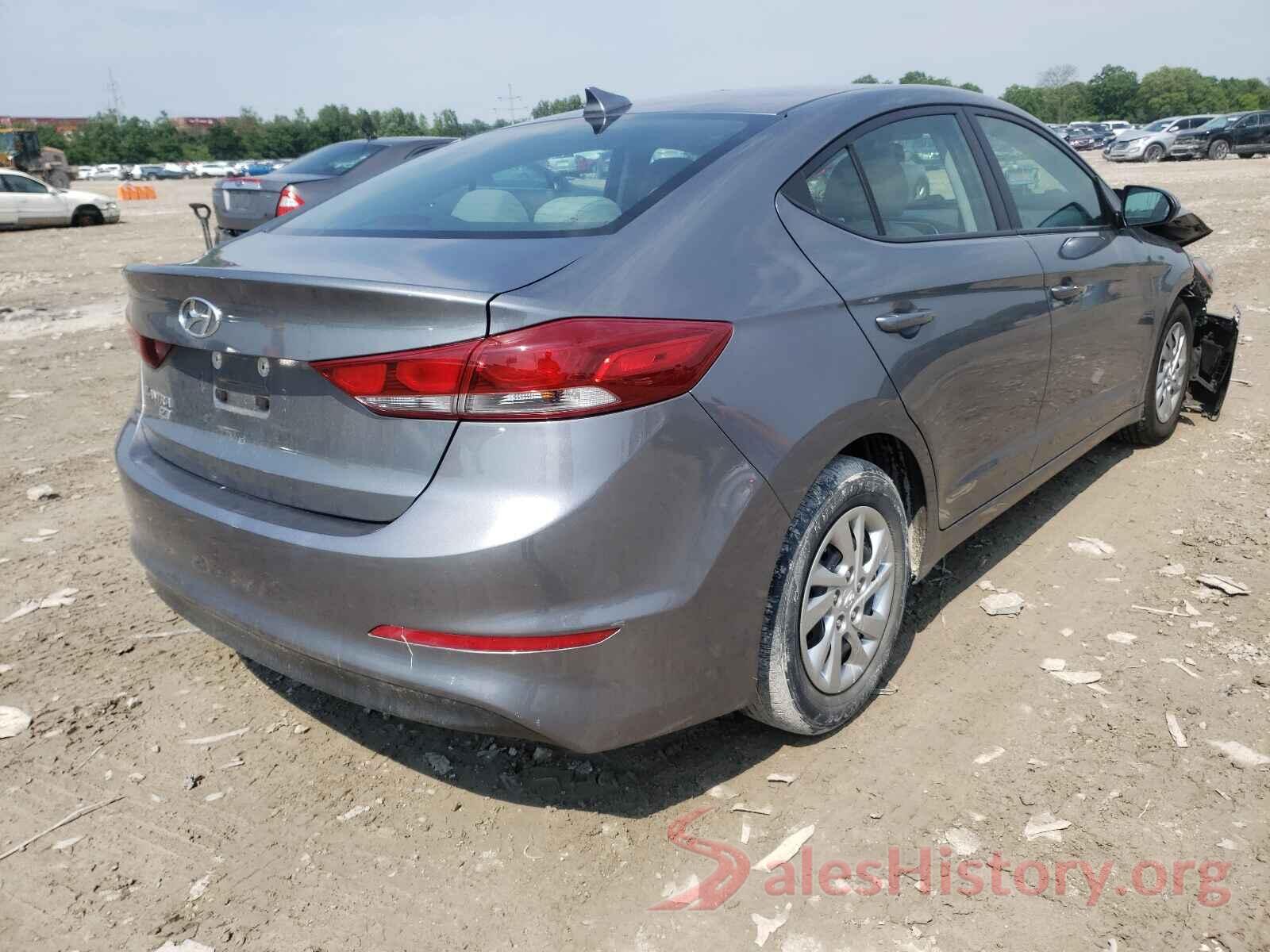 KMHD74LFXHU154574 2017 HYUNDAI ELANTRA