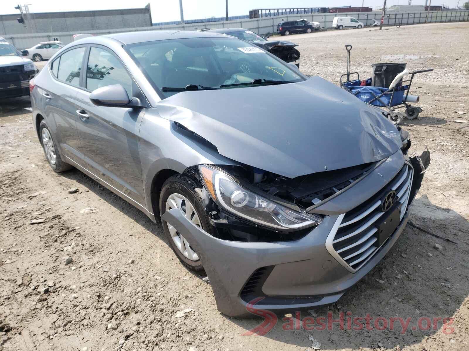 KMHD74LFXHU154574 2017 HYUNDAI ELANTRA