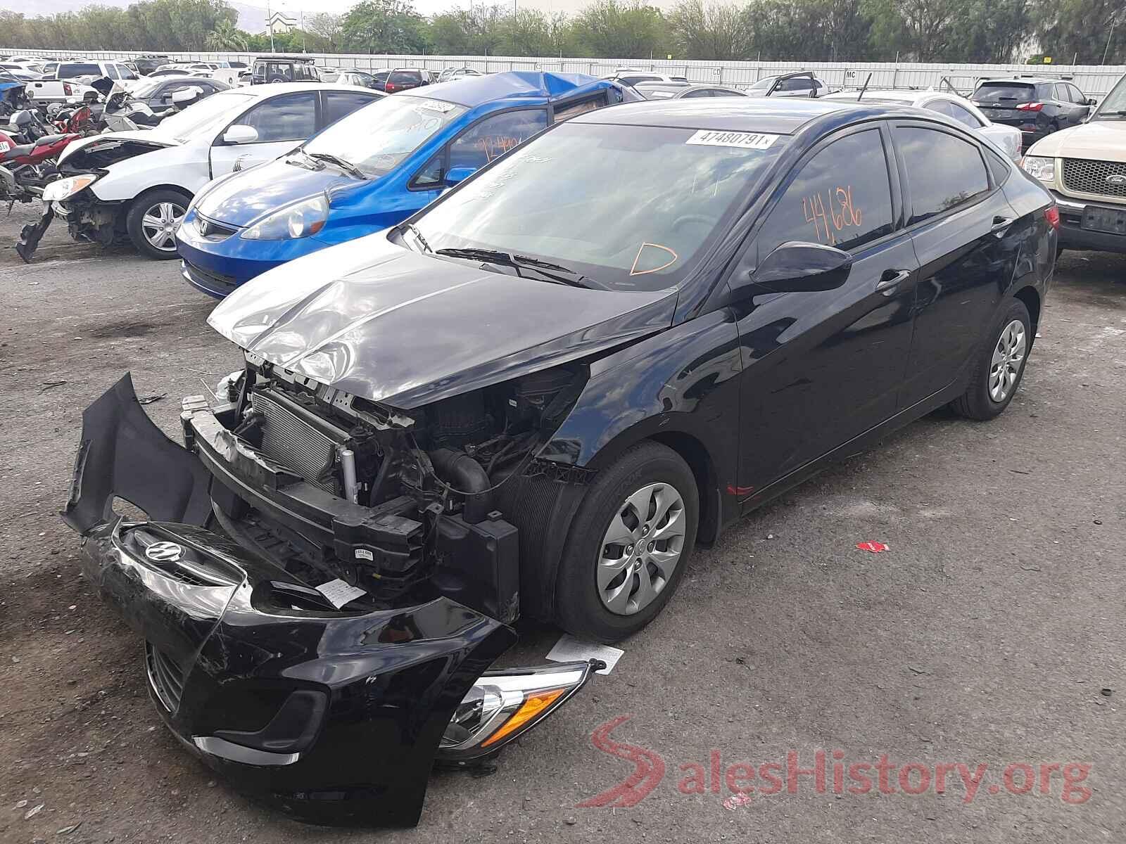 KMHCT4AE3HU355072 2017 HYUNDAI ACCENT