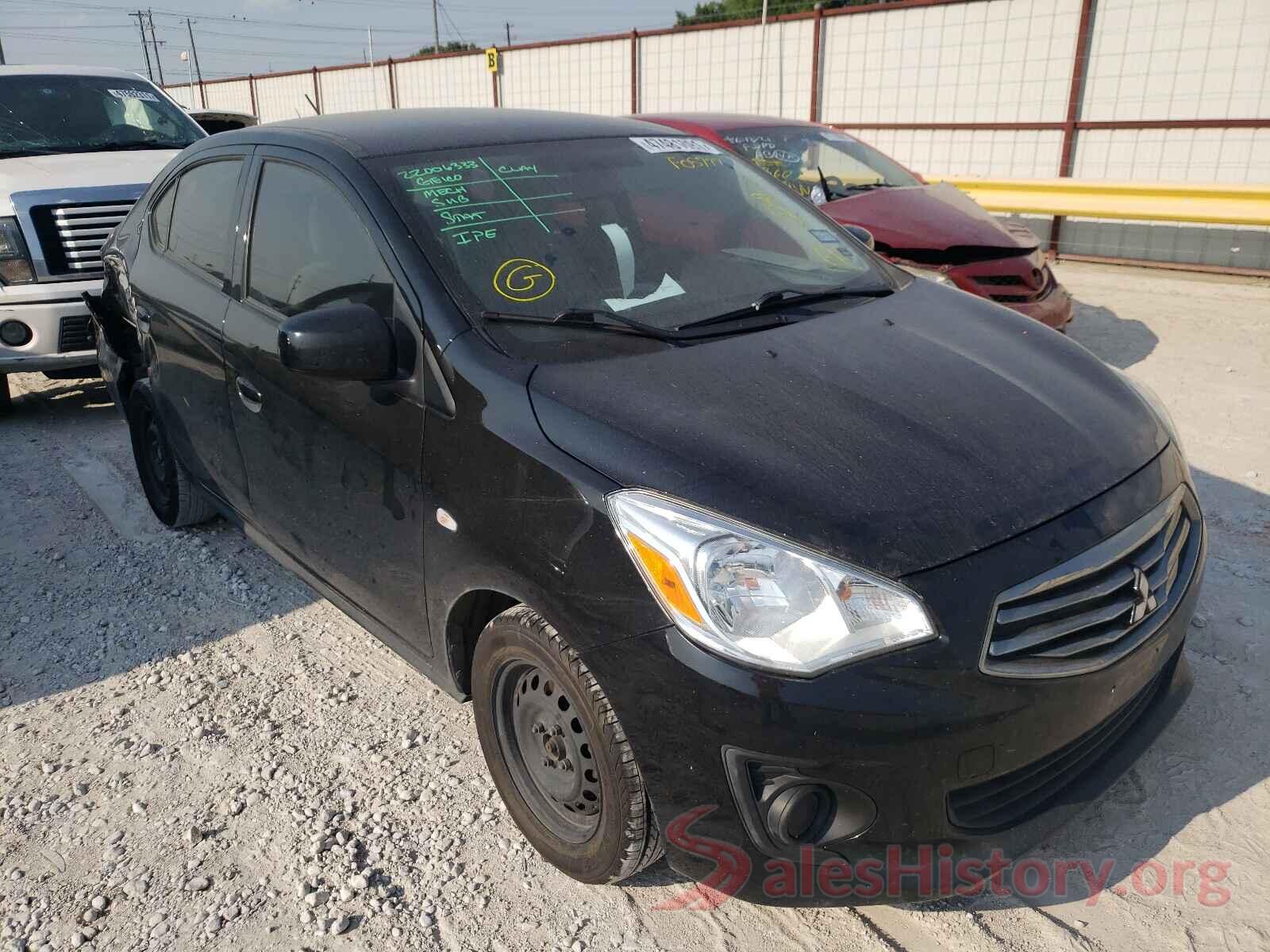 ML32F3FJ7KHF05777 2019 MITSUBISHI MIRAGE