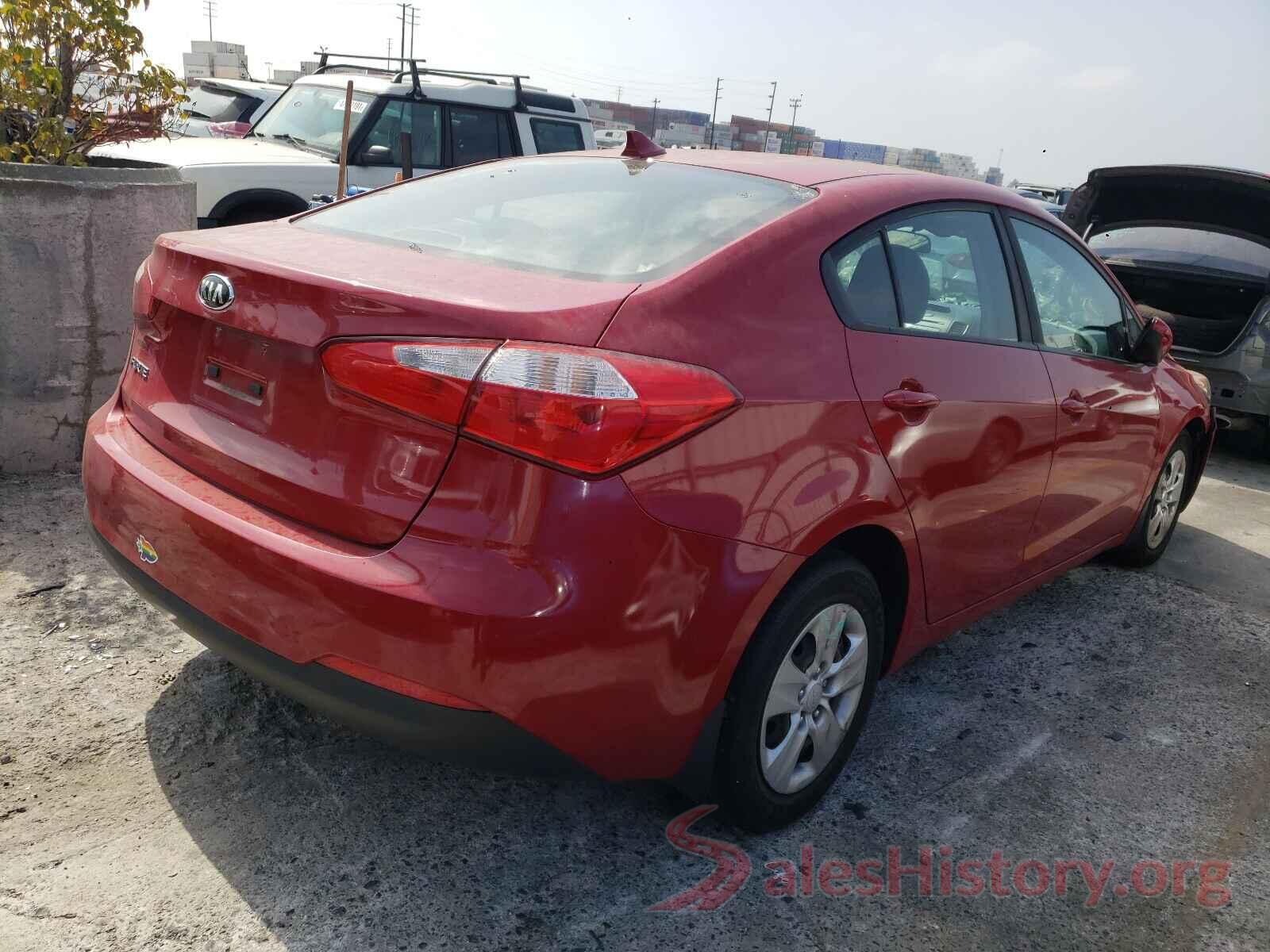 KNAFK4A60G5609310 2016 KIA FORTE