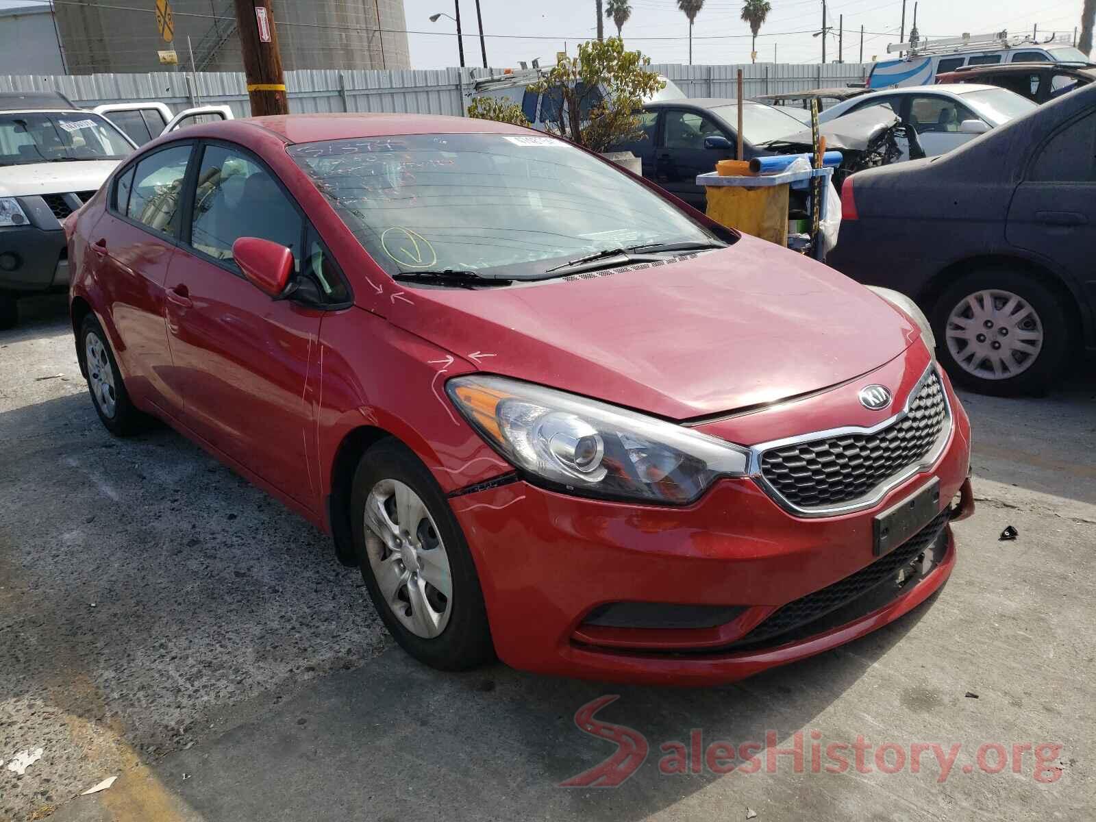 KNAFK4A60G5609310 2016 KIA FORTE