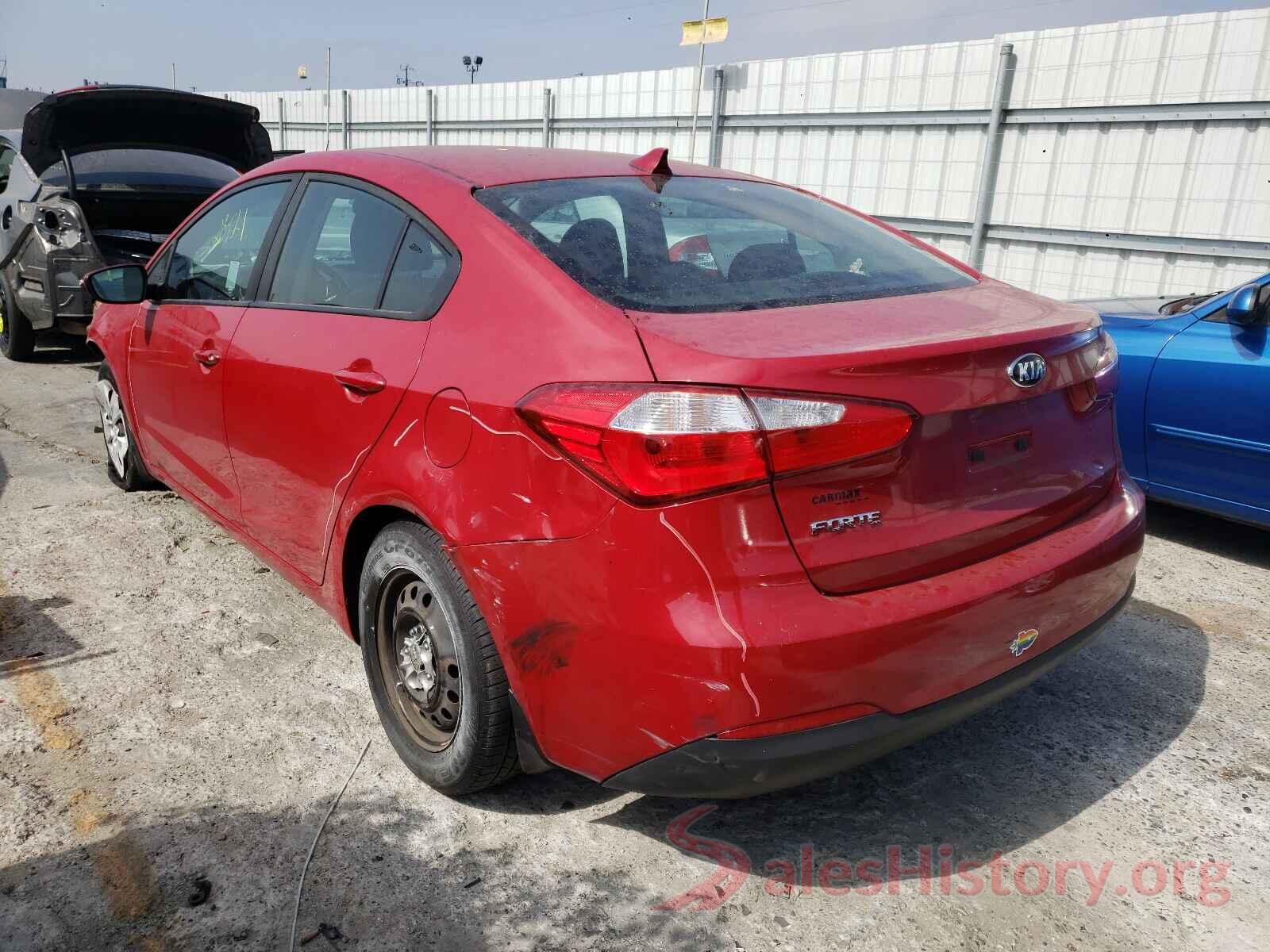 KNAFK4A60G5609310 2016 KIA FORTE