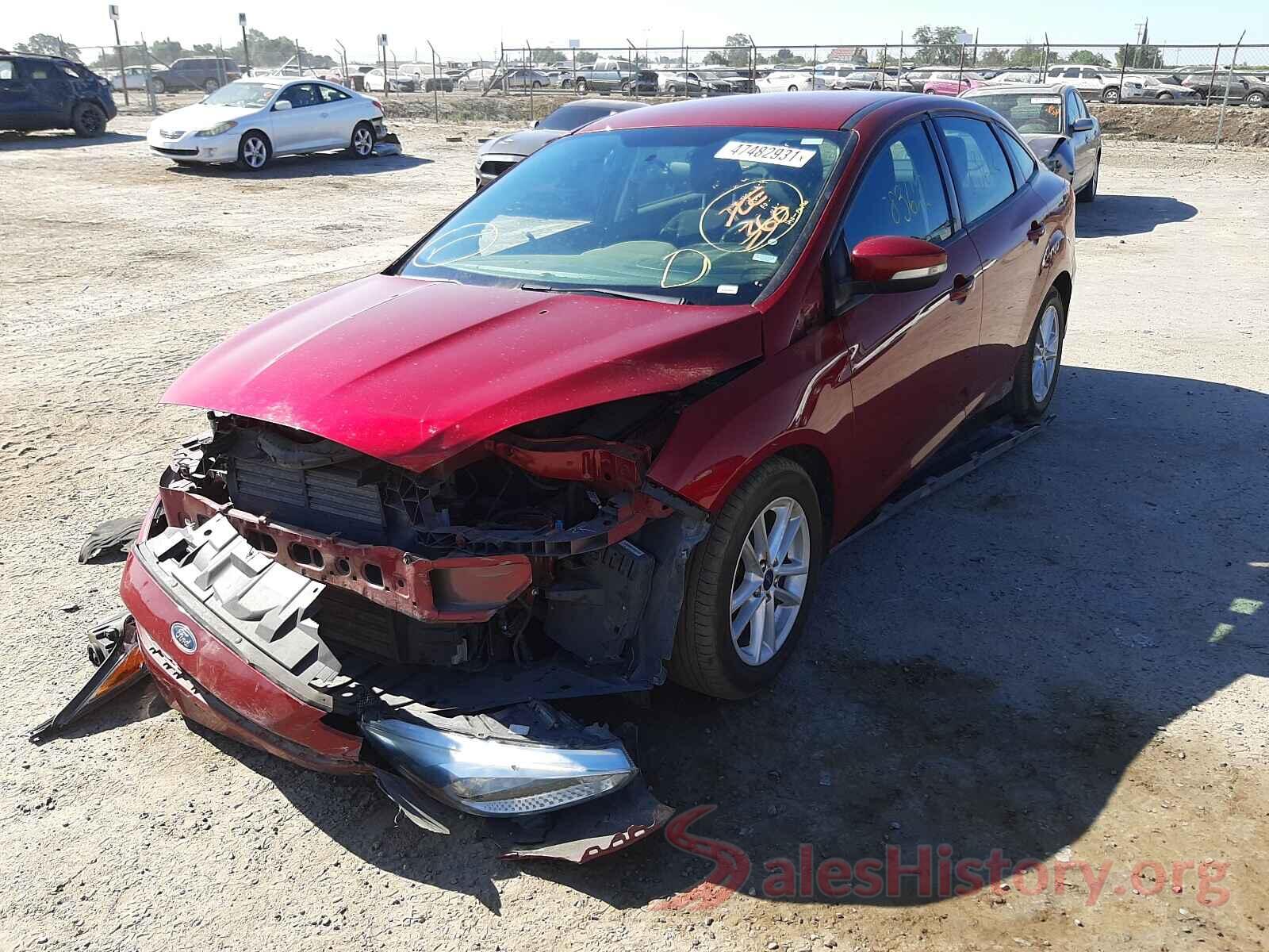 1FADP3F26HL211159 2017 FORD FOCUS