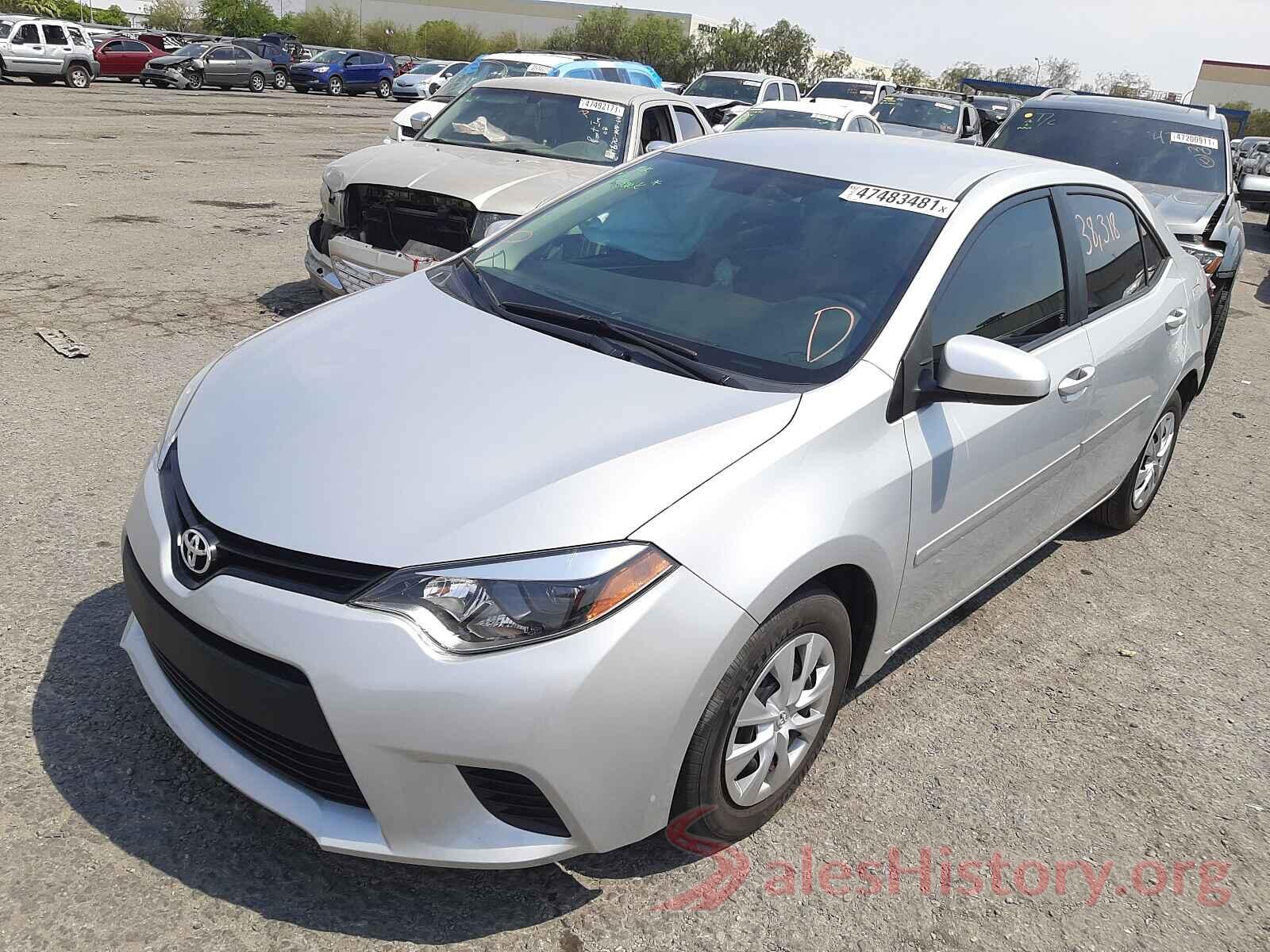 2T1BURHE2GC707716 2016 TOYOTA COROLLA