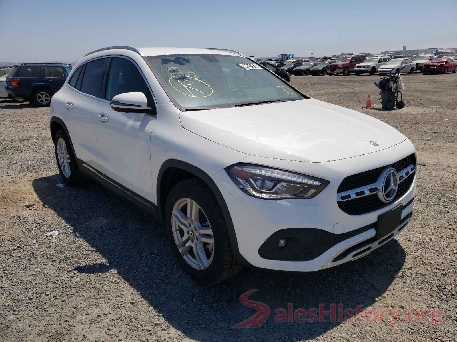 W1N4N4GB3MJ117243 2021 MERCEDES-BENZ GLA-CLASS