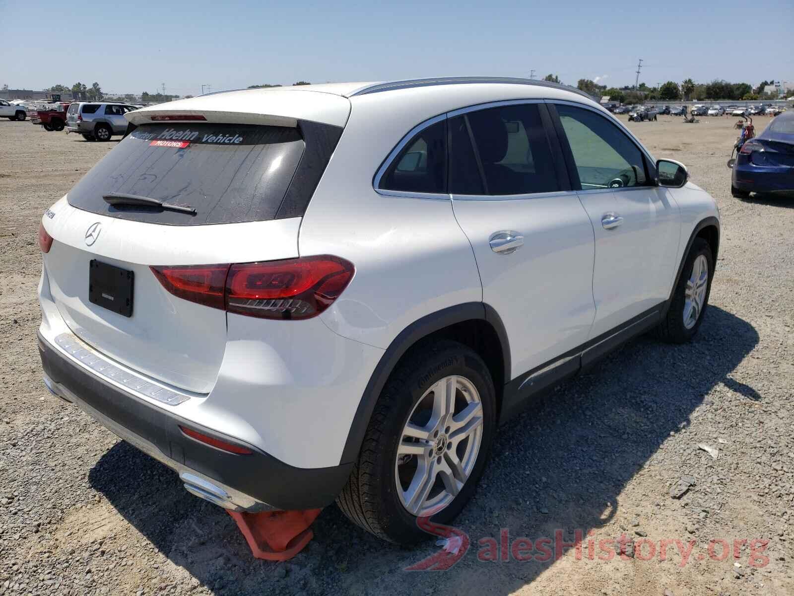 W1N4N4GB3MJ117243 2021 MERCEDES-BENZ GLA-CLASS