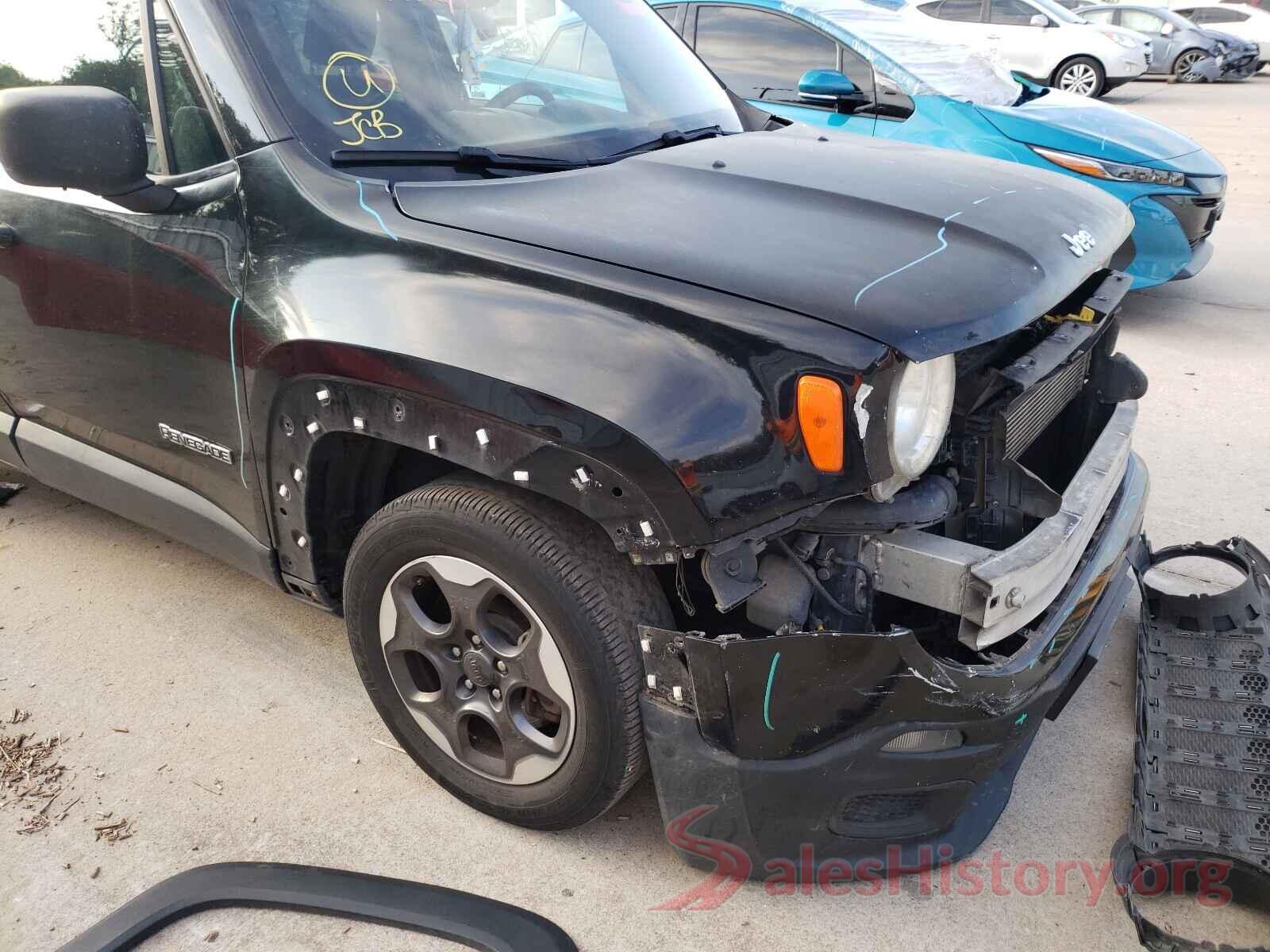 ZACCJAAT7GPD71573 2016 JEEP RENEGADE