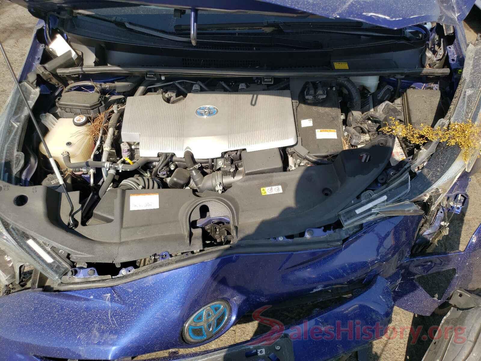 JTDKARFU7J3550221 2018 TOYOTA PRIUS