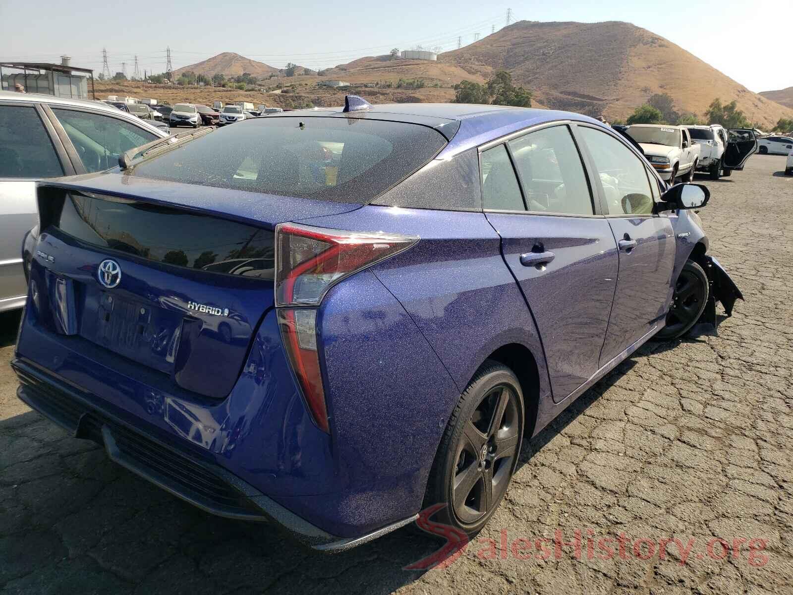 JTDKARFU7J3550221 2018 TOYOTA PRIUS