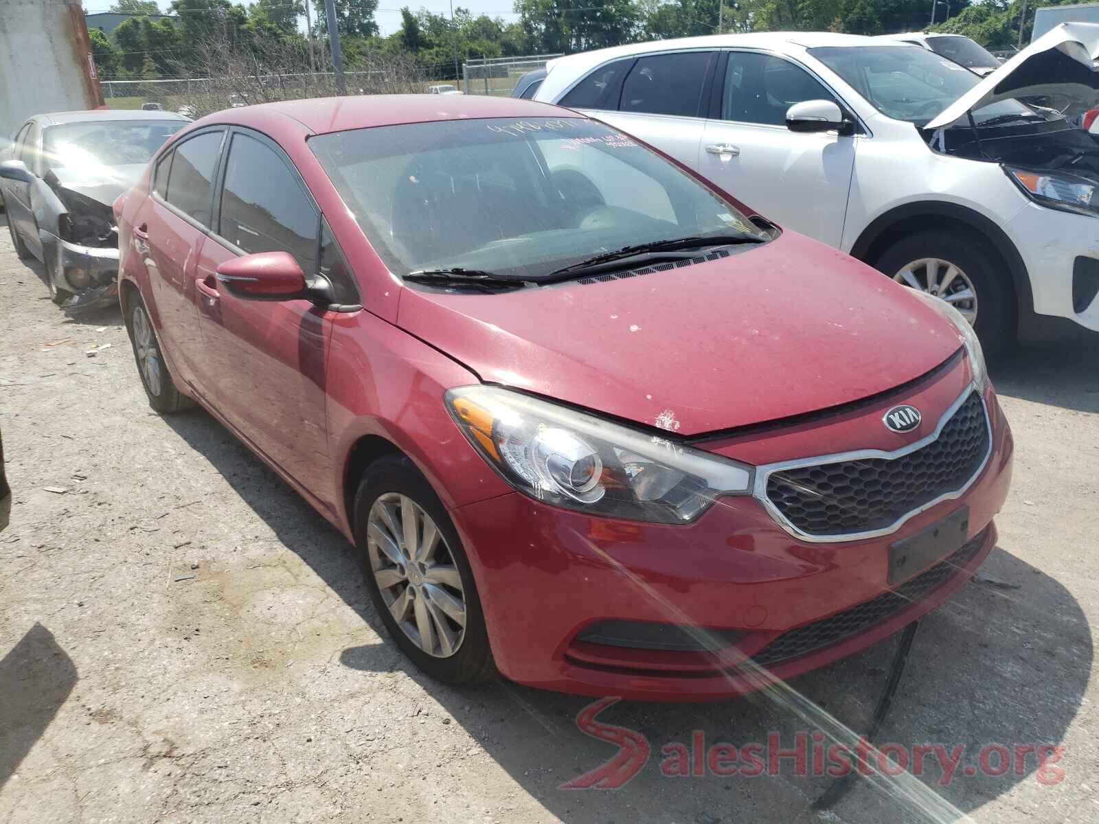 KNAFX4A6XG5446408 2016 KIA FORTE