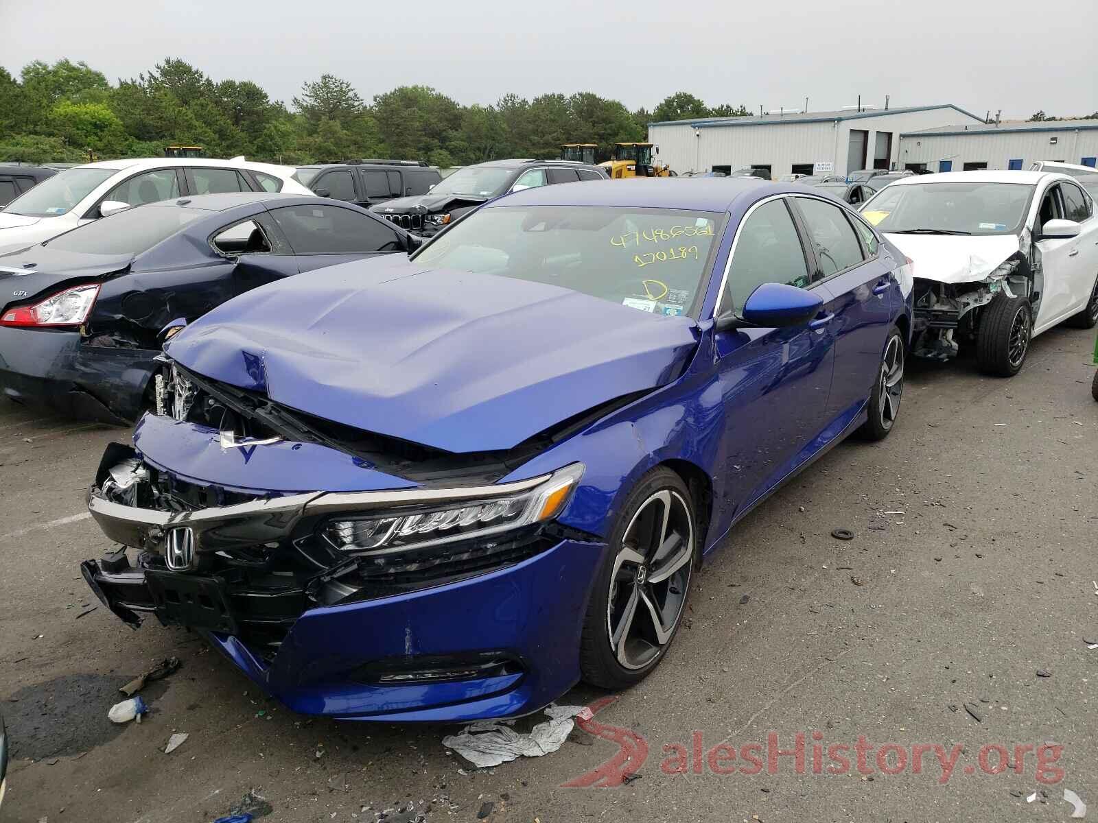 1HGCV1F3XKA170189 2019 HONDA ACCORD