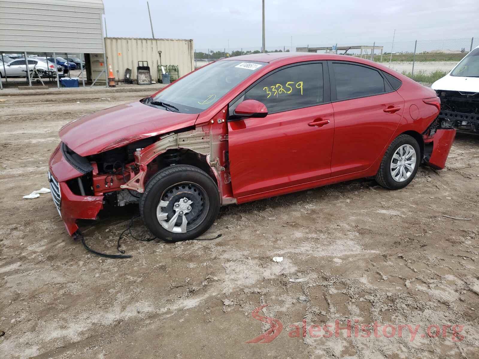 3KPC24A32KE070651 2019 HYUNDAI ACCENT