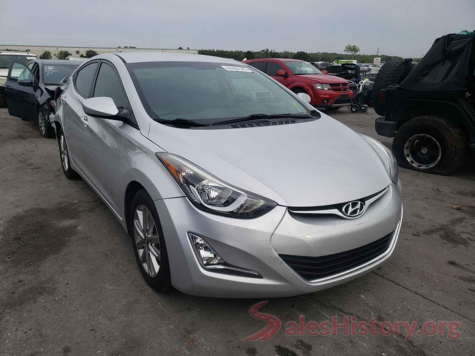 5NPDH4AE9GH786227 2016 HYUNDAI ELANTRA