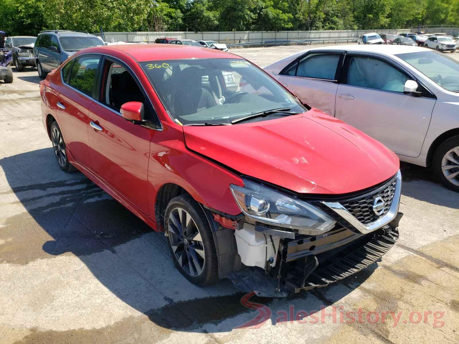 3N1AB7AP9KY384164 2019 NISSAN SENTRA