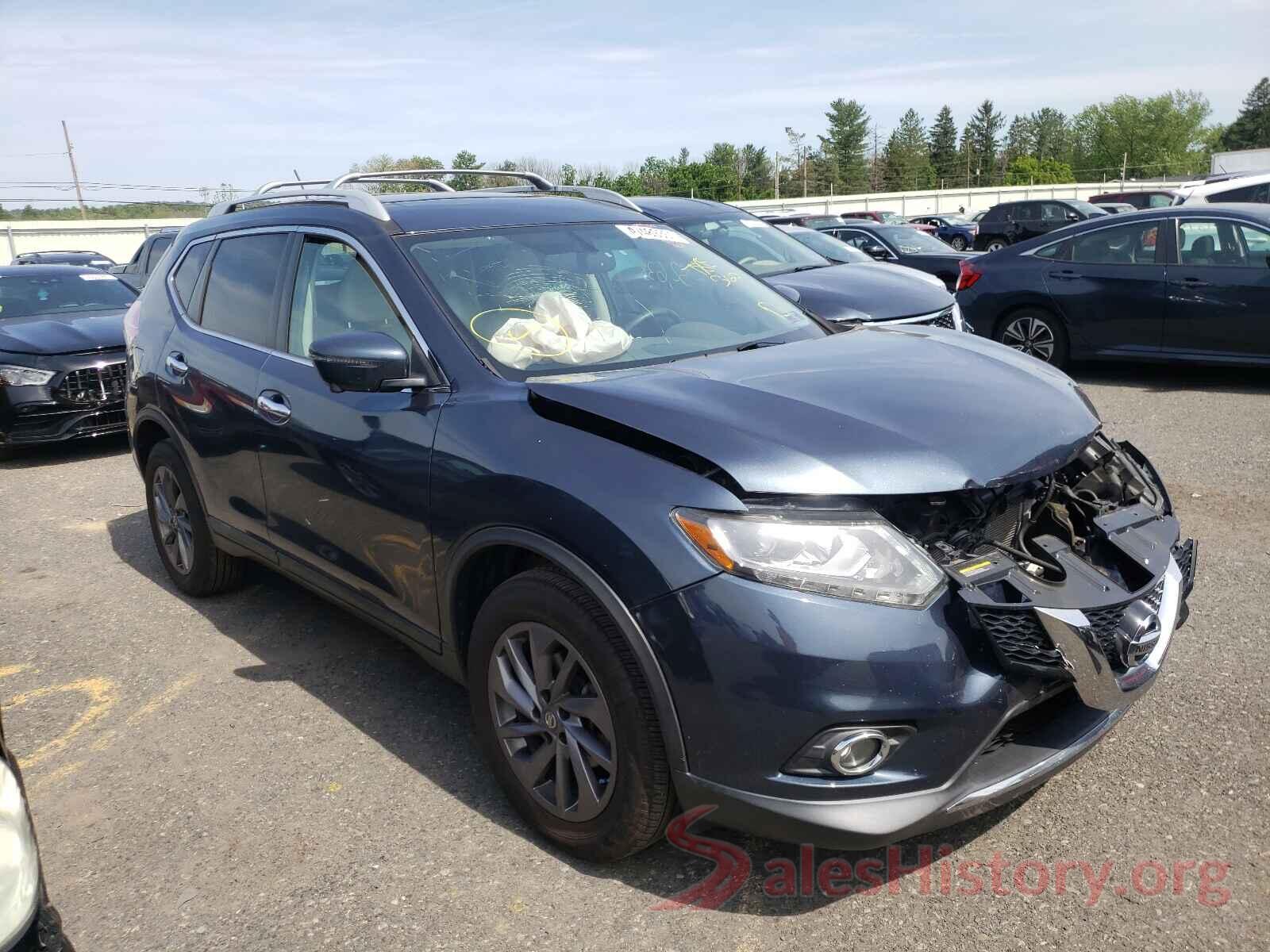 5N1AT2MV5GC771653 2016 NISSAN ROGUE