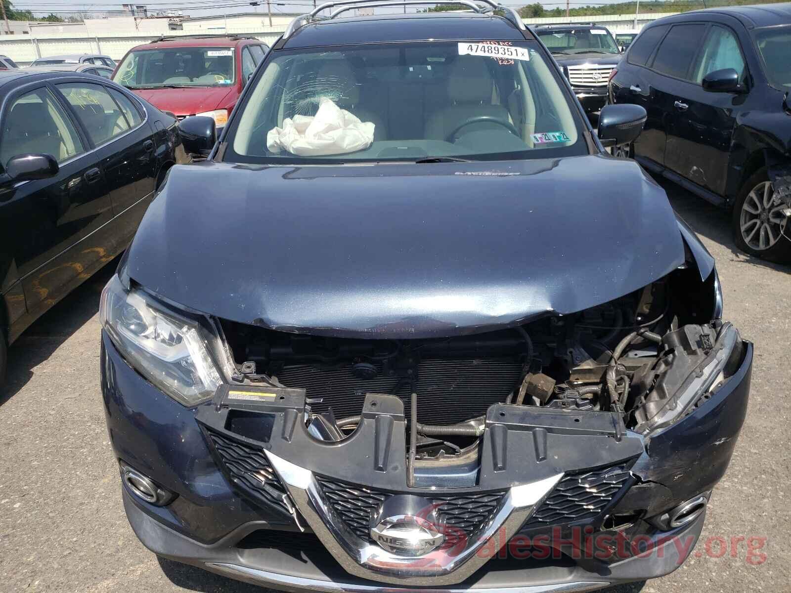 5N1AT2MV5GC771653 2016 NISSAN ROGUE