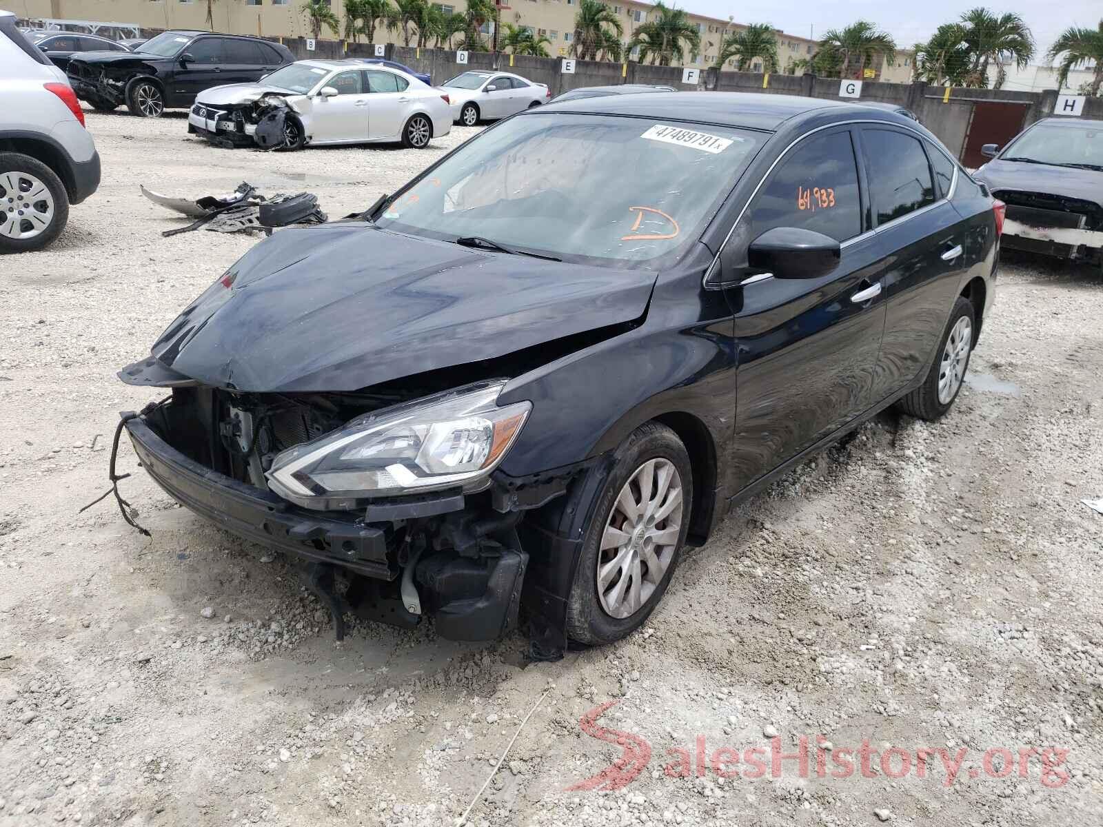 3N1AB7AP7HL712610 2017 NISSAN SENTRA