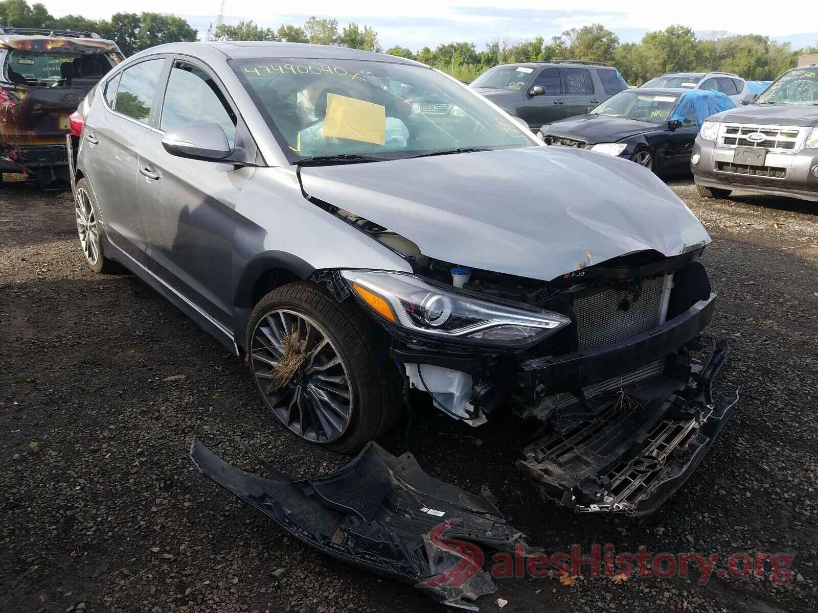 KMHD04LB3JU545735 2018 HYUNDAI ELANTRA