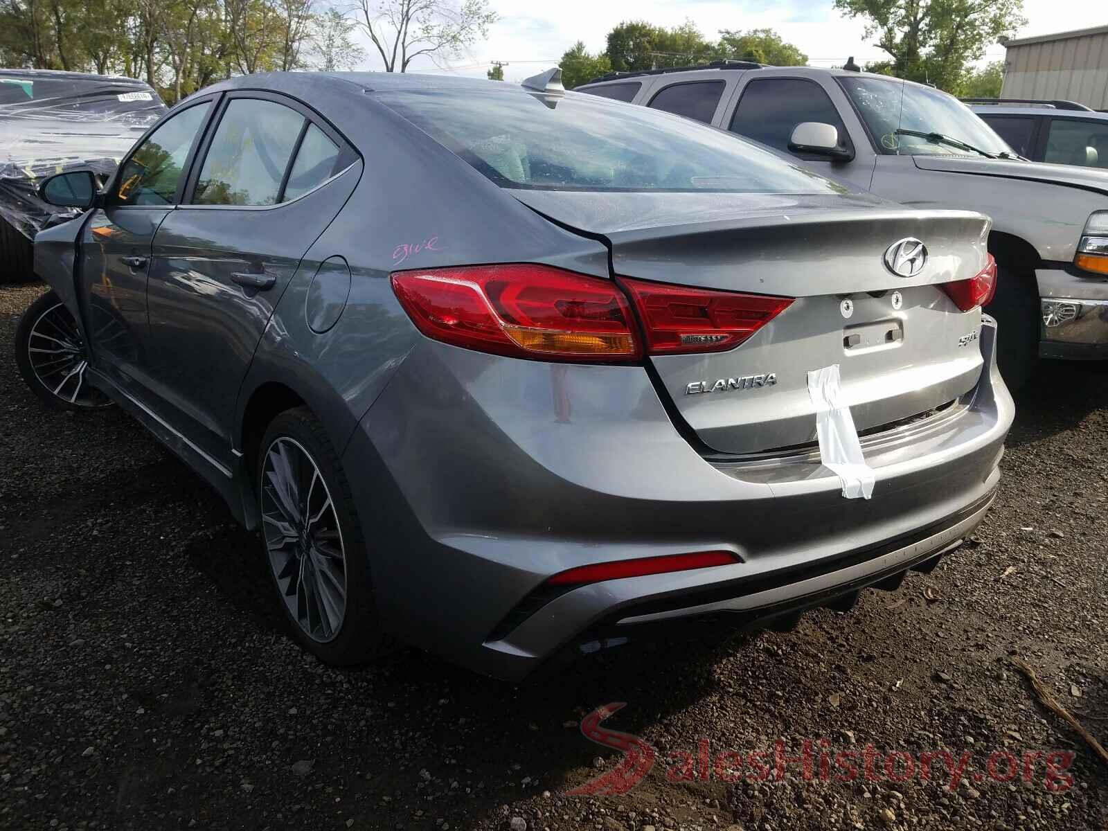 KMHD04LB3JU545735 2018 HYUNDAI ELANTRA