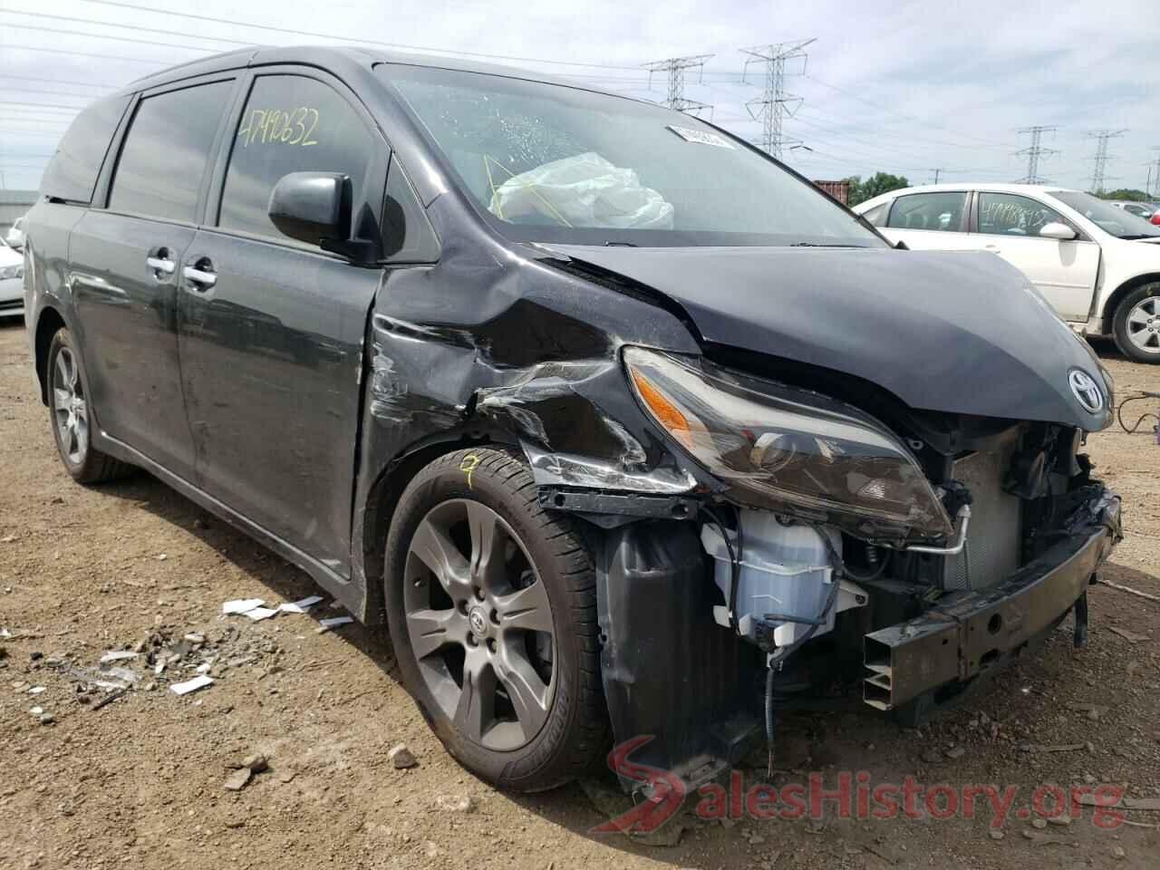 5TDXK3DCXFS553646 2015 TOYOTA SIENNA