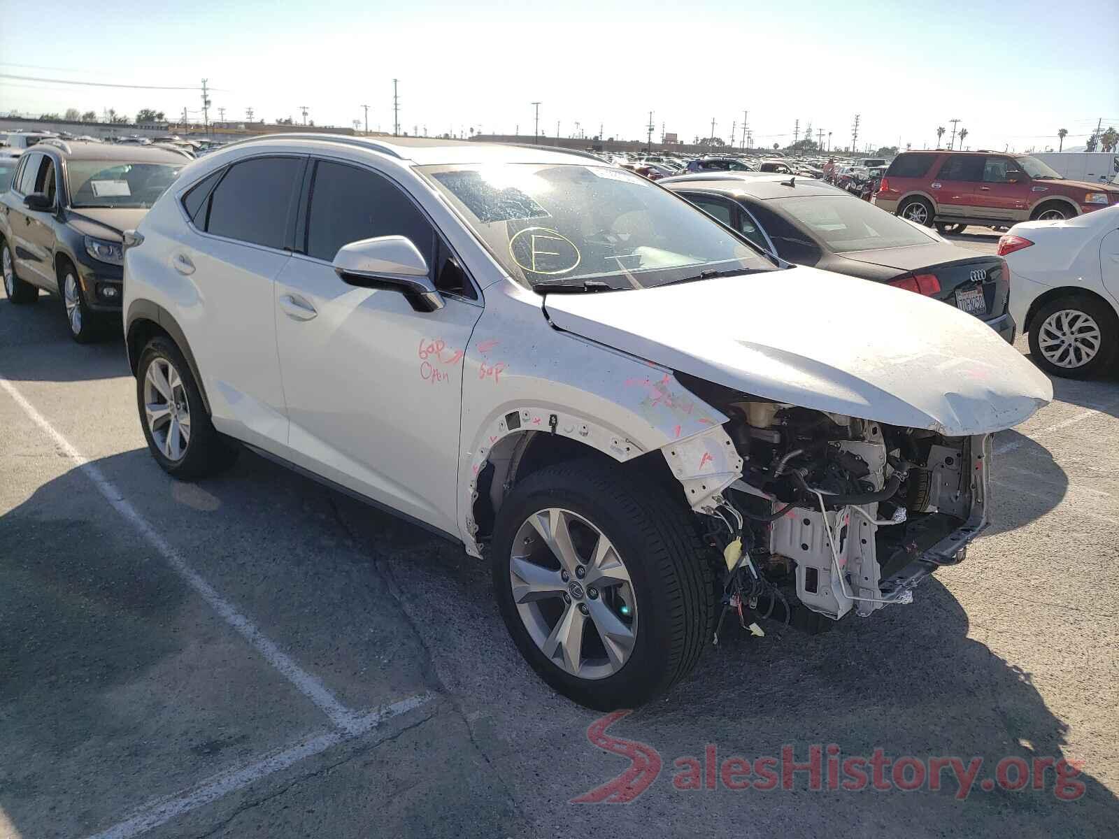 JTJYARBZ3H2073909 2017 LEXUS NX