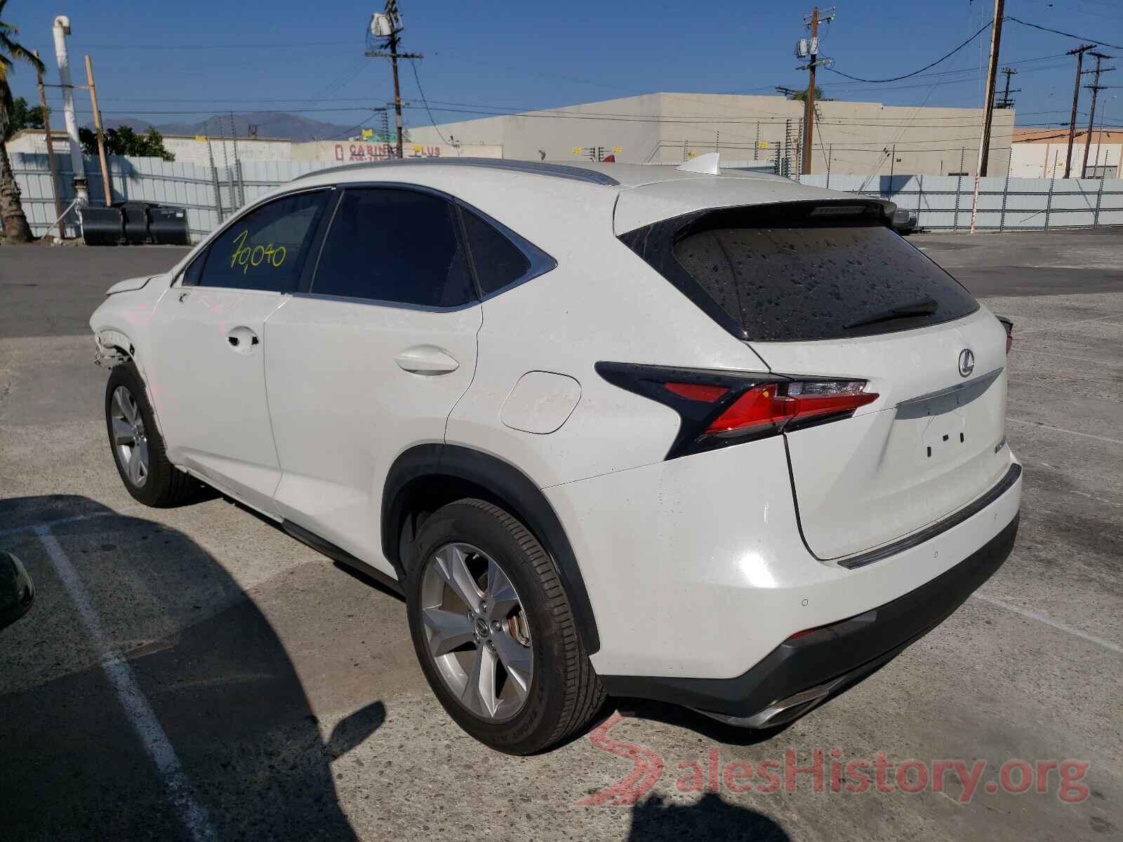 JTJYARBZ3H2073909 2017 LEXUS NX