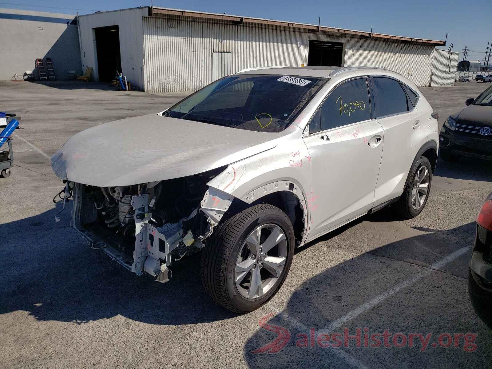 JTJYARBZ3H2073909 2017 LEXUS NX