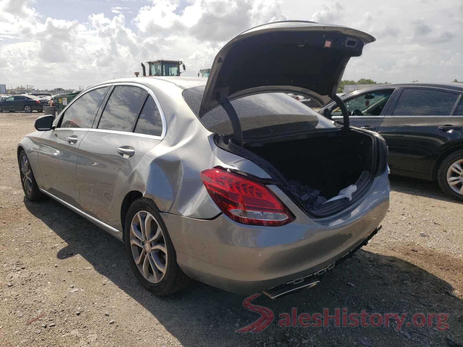 55SWF4JB9GU129638 2016 MERCEDES-BENZ C CLASS