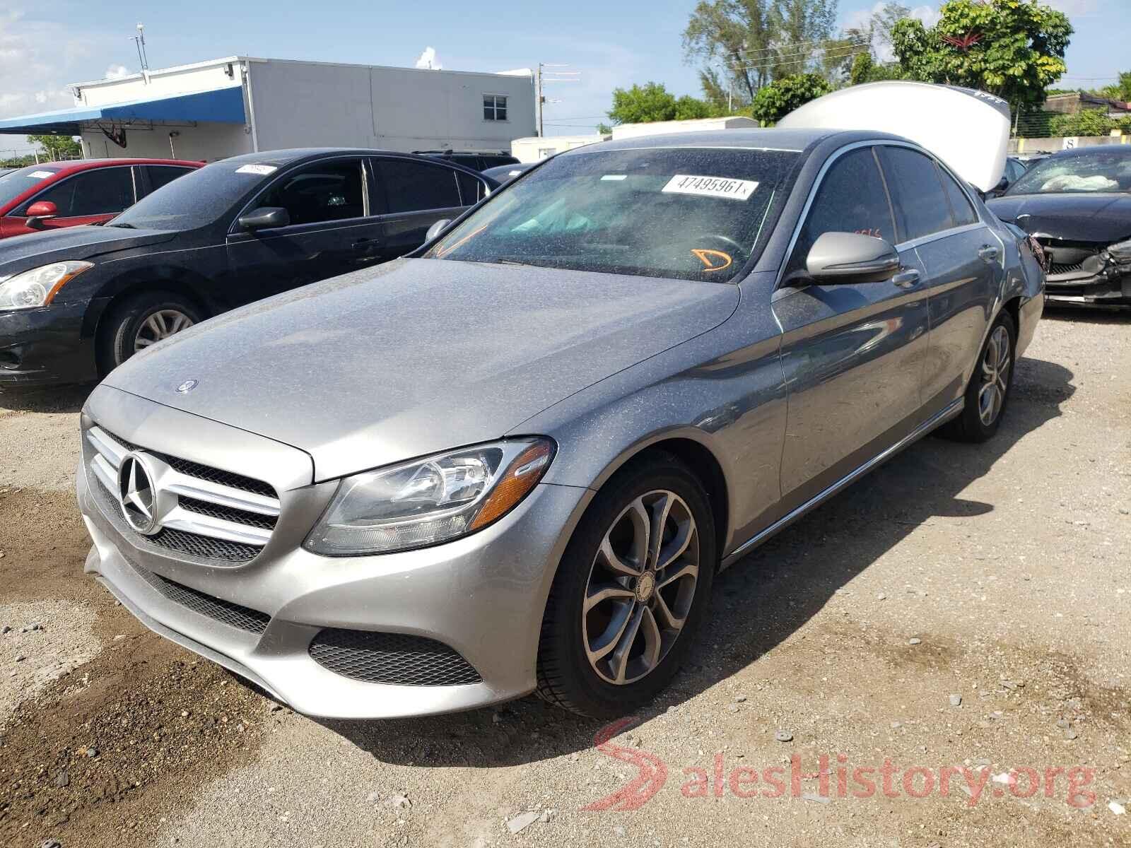 55SWF4JB9GU129638 2016 MERCEDES-BENZ C CLASS