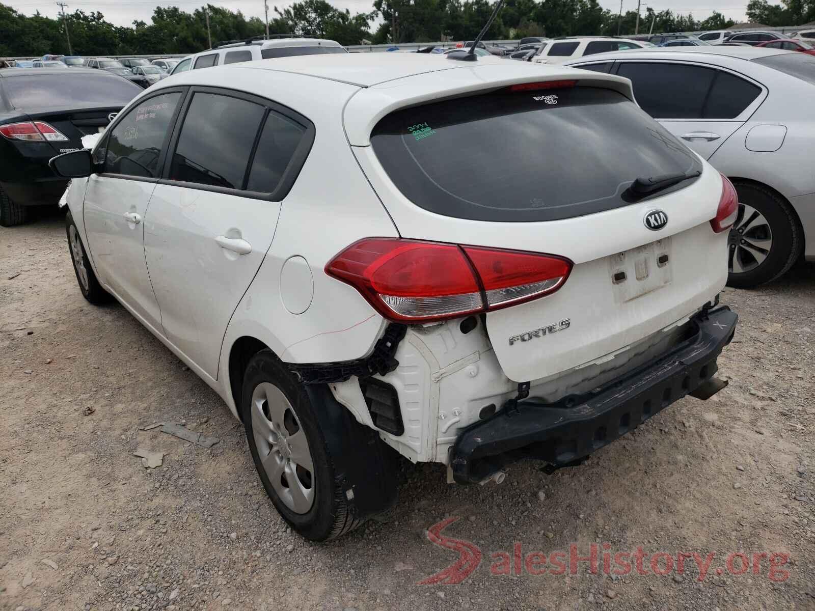 KNAFK5A84H5691048 2017 KIA FORTE