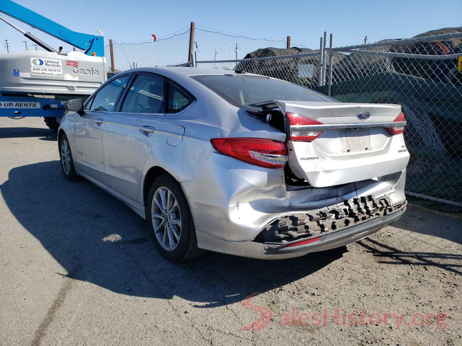 3FA6P0LU1HR343986 2017 FORD FUSION