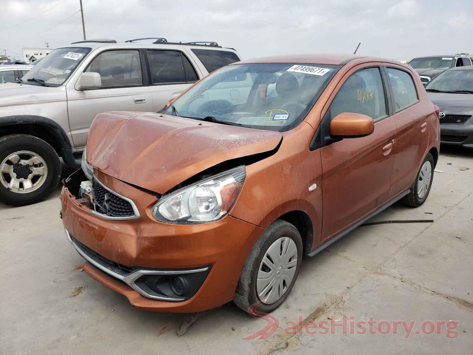 ML32A3HJXJH012652 2018 MITSUBISHI MIRAGE