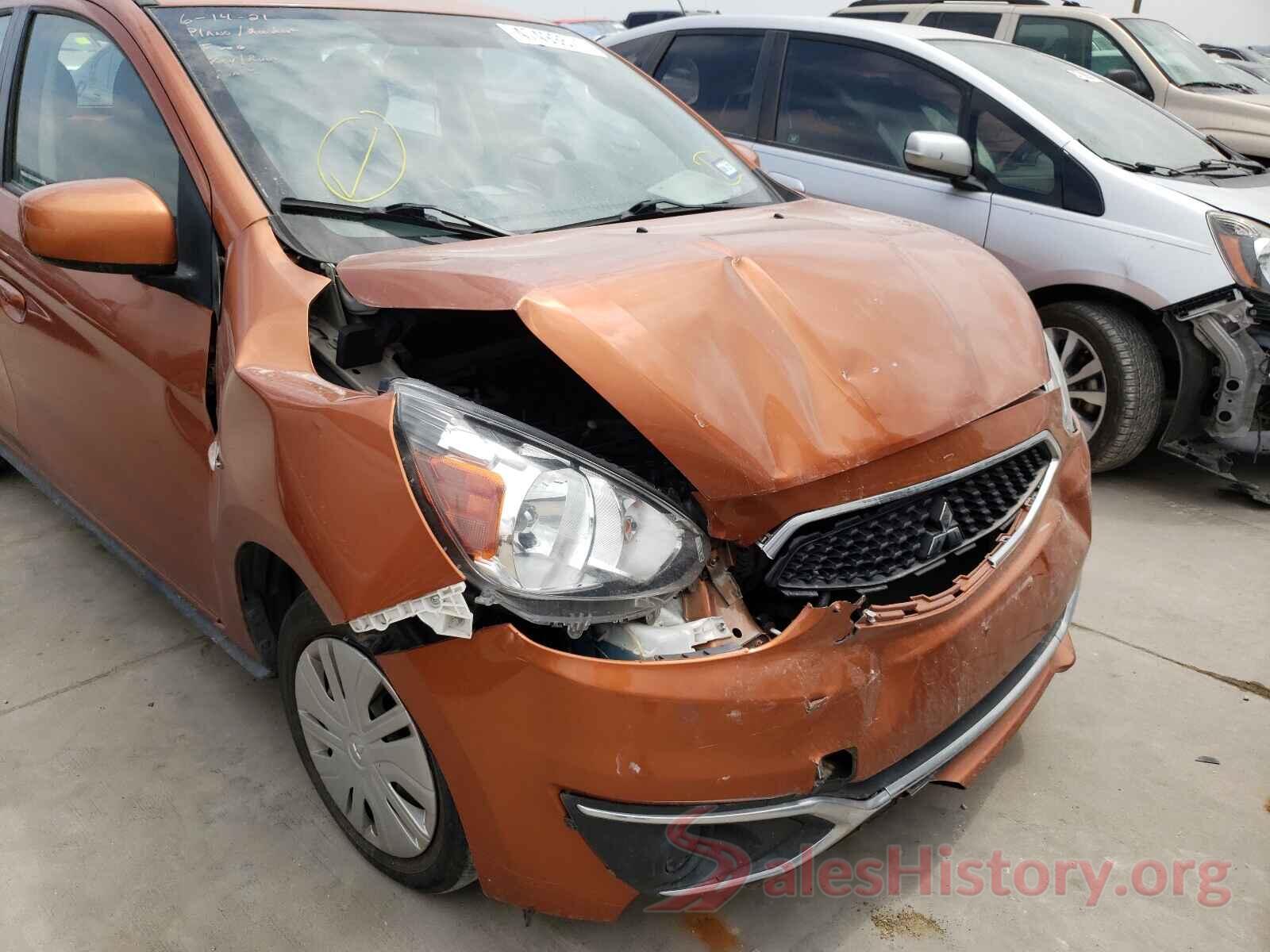 ML32A3HJXJH012652 2018 MITSUBISHI MIRAGE