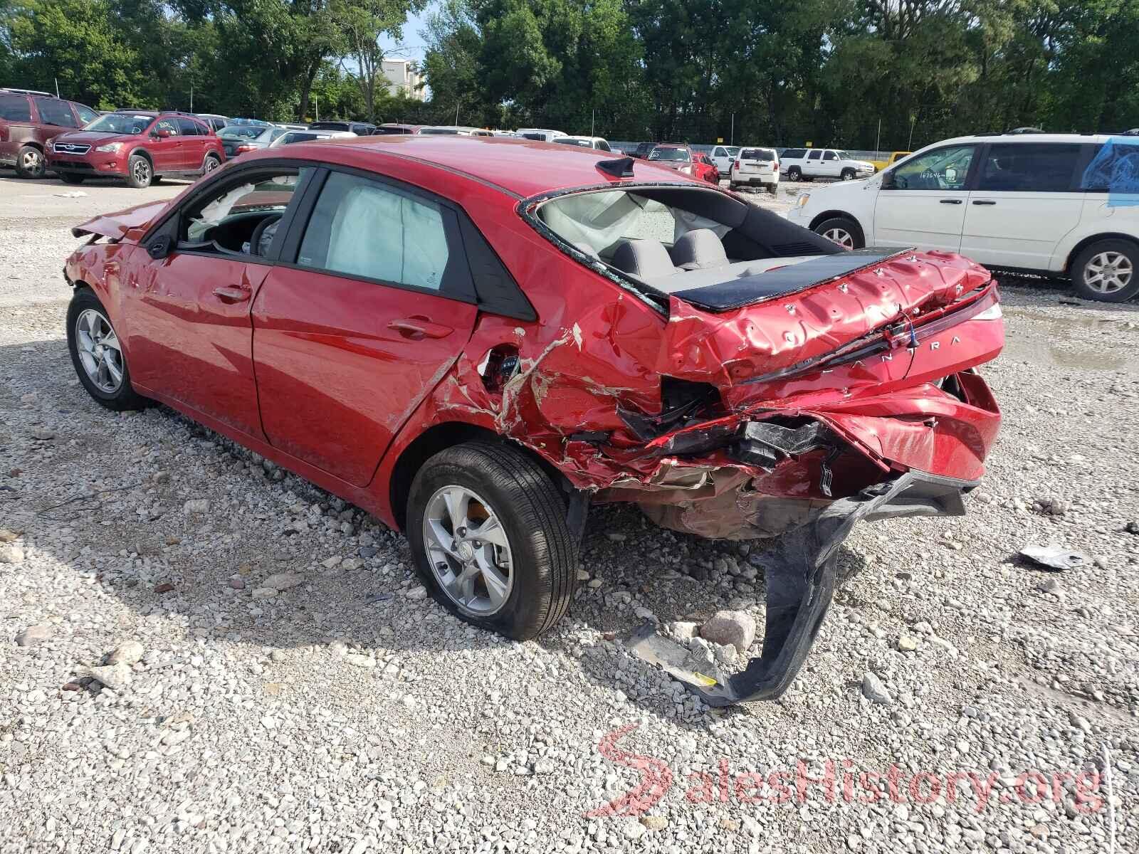 5NPLL4AG4MH028657 2021 HYUNDAI ELANTRA