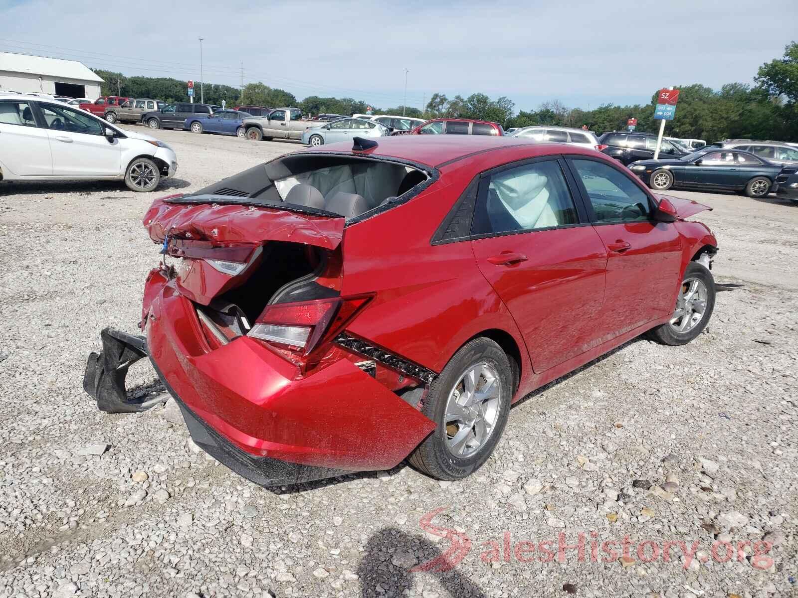 5NPLL4AG4MH028657 2021 HYUNDAI ELANTRA