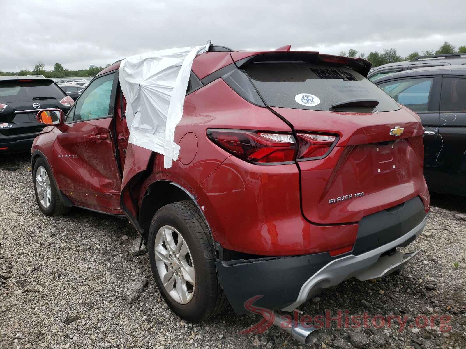 3GNKBHRS3KS693686 2019 CHEVROLET BLAZER