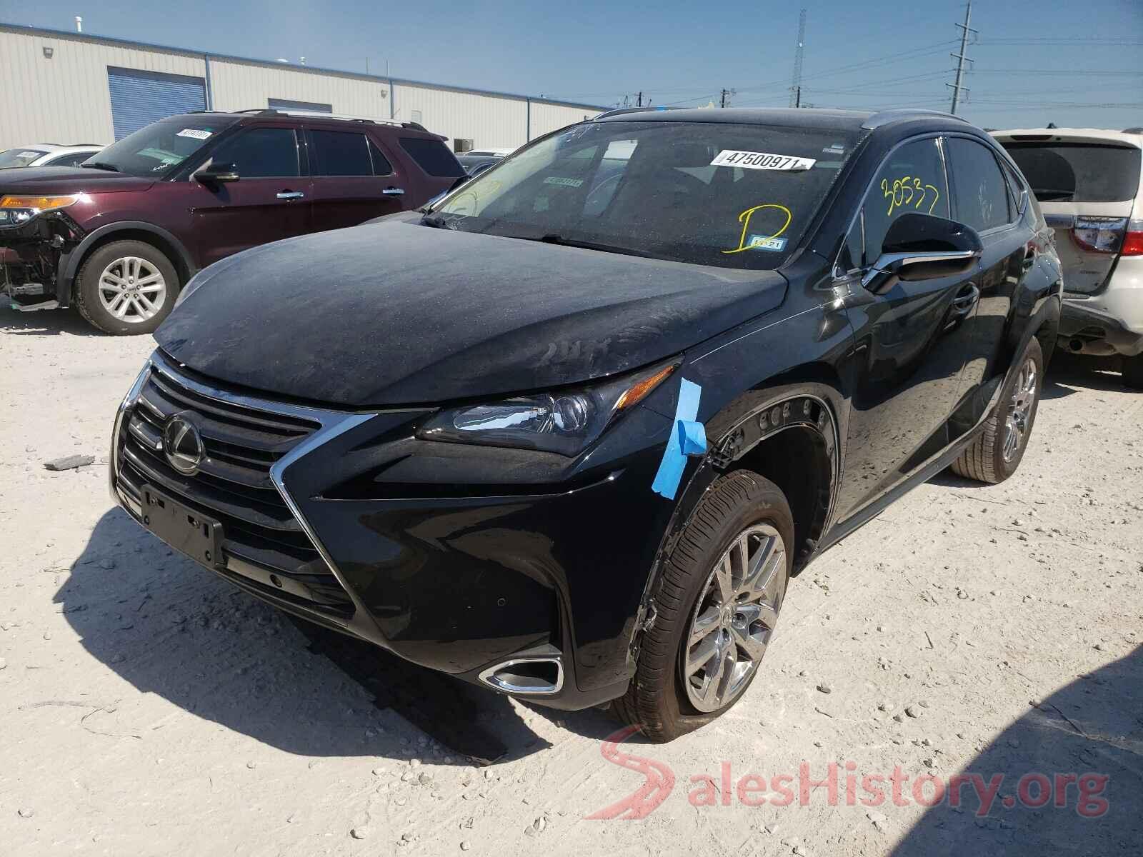 JTJYARBZ8H2051713 2017 LEXUS NX