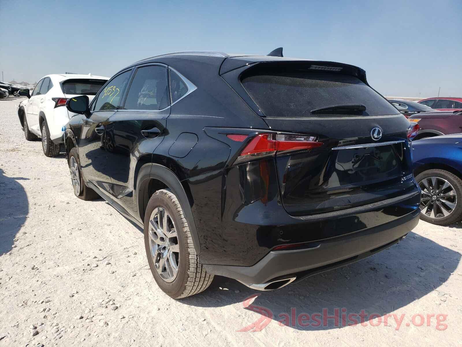 JTJYARBZ8H2051713 2017 LEXUS NX