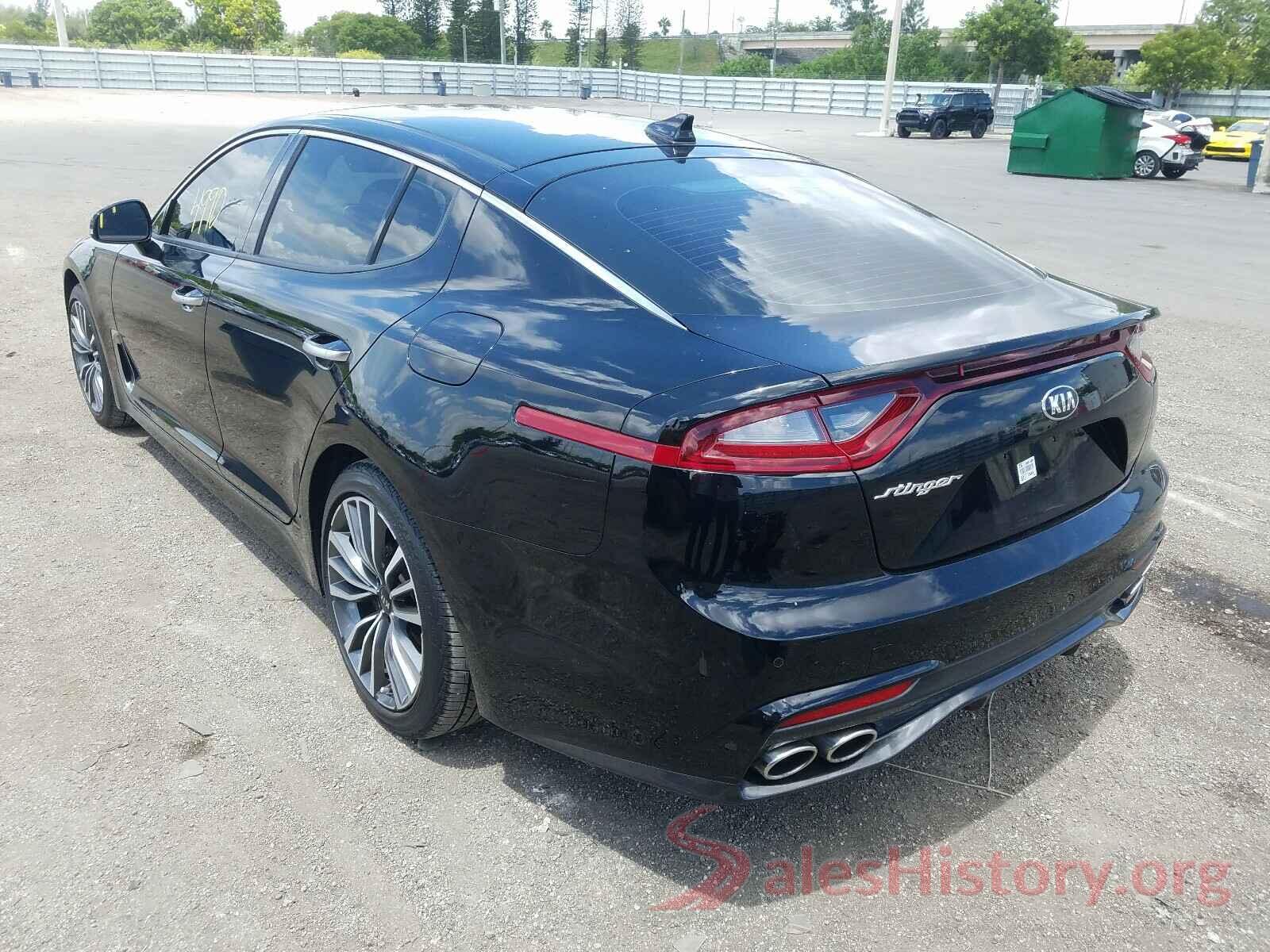 KNAE15LA6K6047406 2019 KIA STINGER