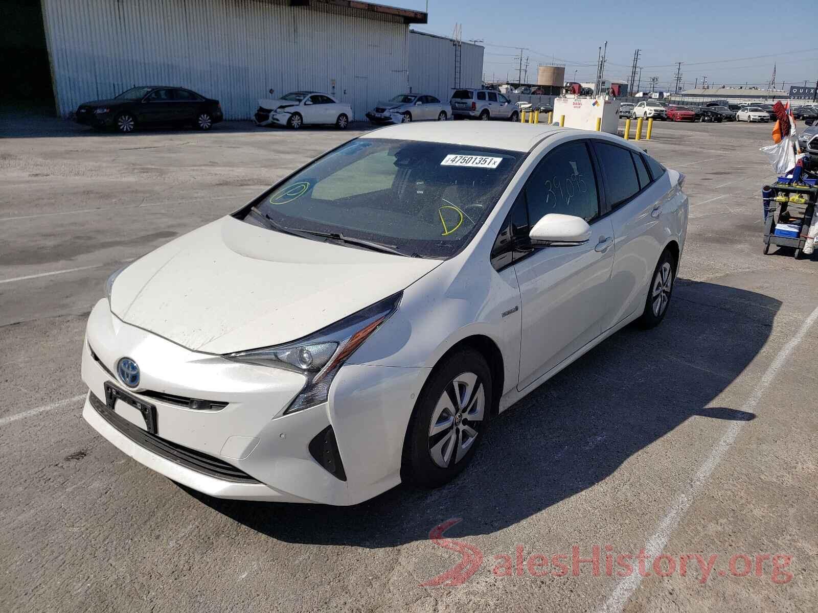 JTDKARFU9J3549037 2018 TOYOTA PRIUS