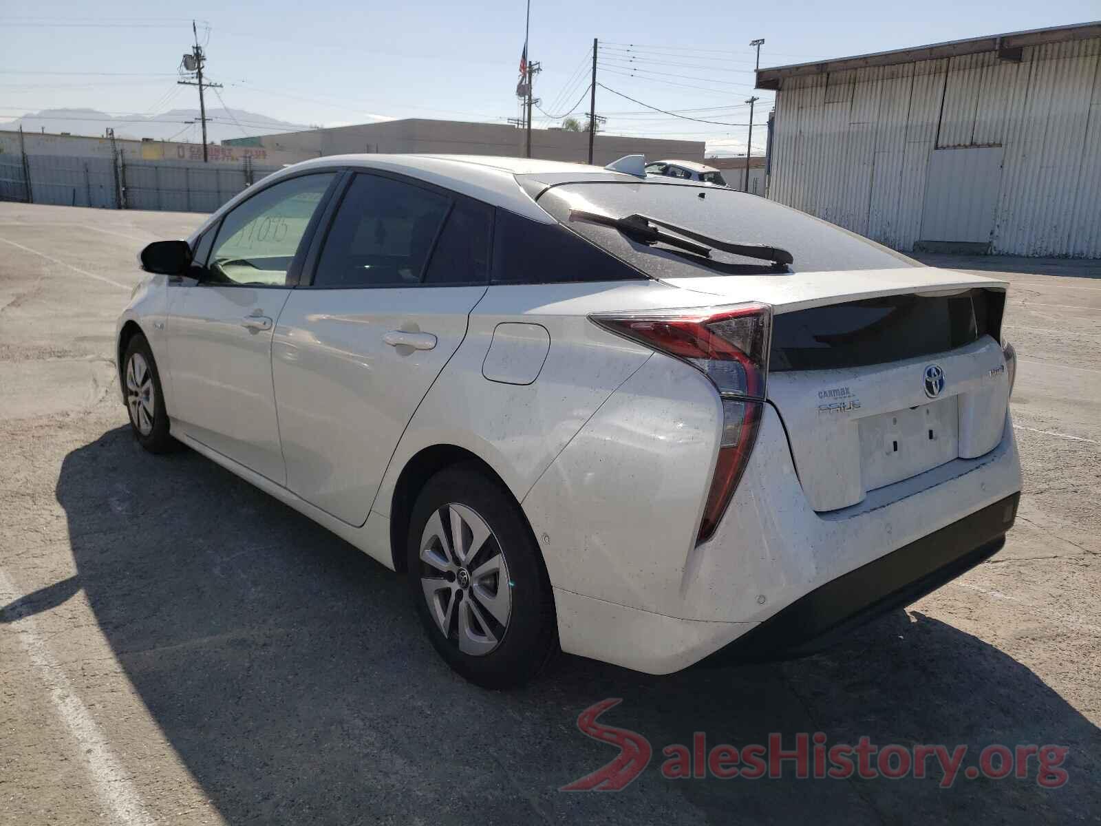 JTDKARFU9J3549037 2018 TOYOTA PRIUS