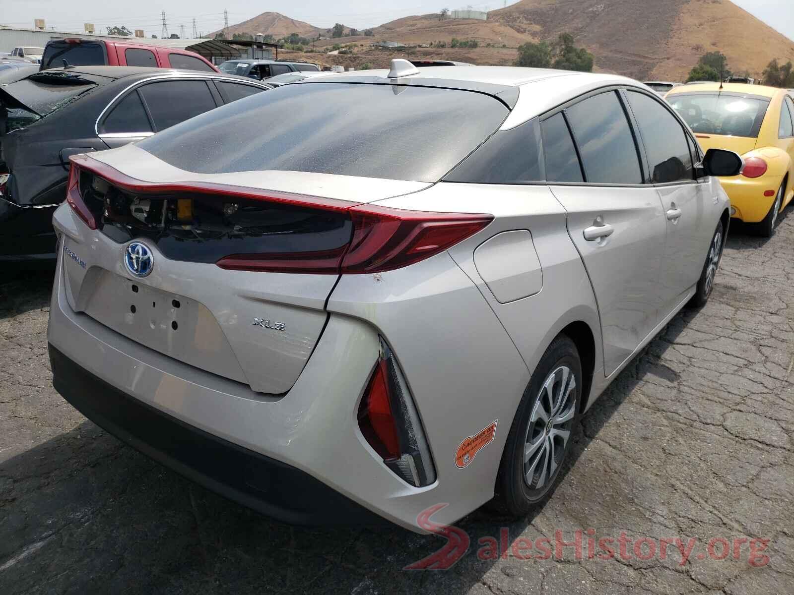 JTDKARFP4L3162537 2020 TOYOTA PRIUS