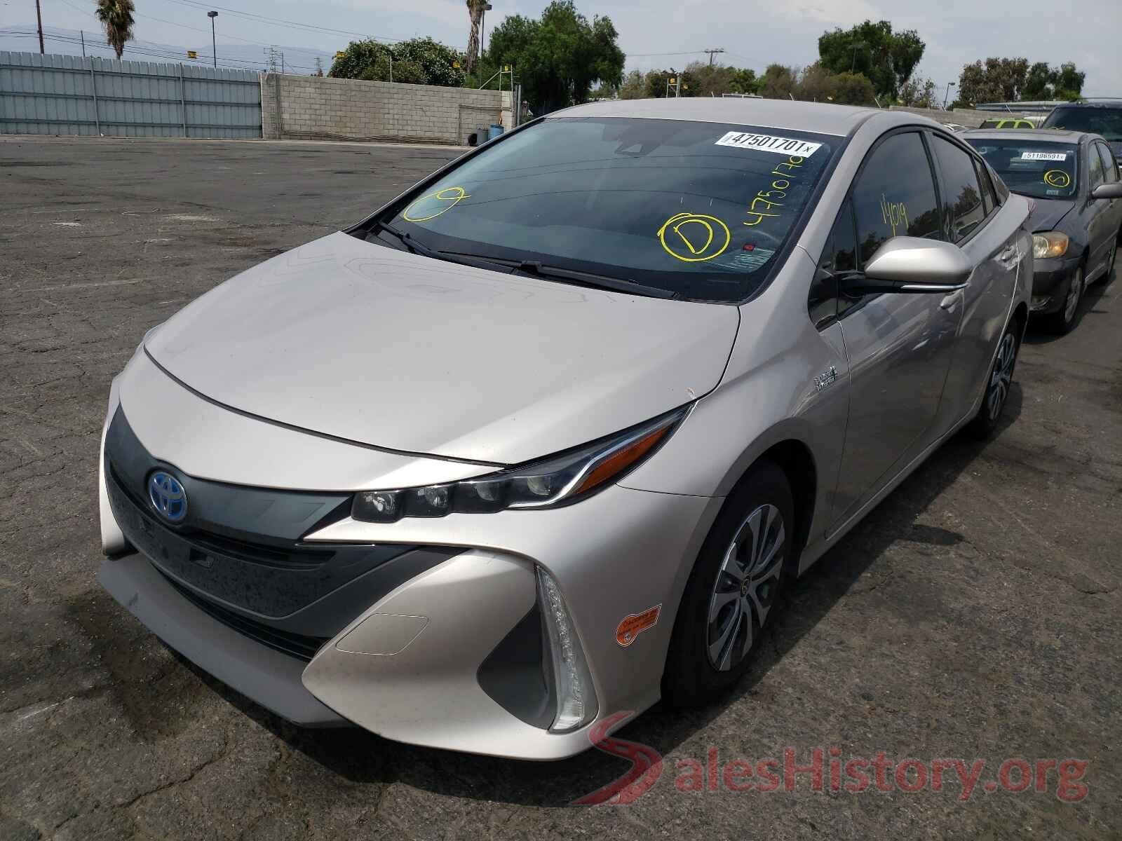 JTDKARFP4L3162537 2020 TOYOTA PRIUS