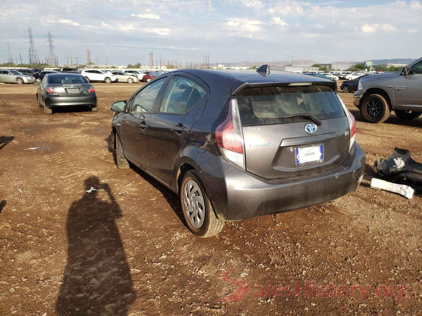 JTDKDTB34G1590889 2016 TOYOTA PRIUS