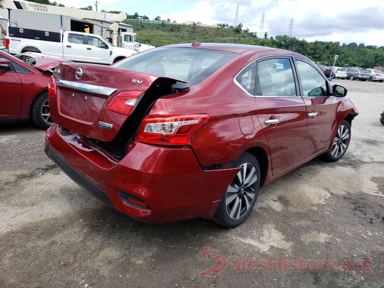 3N1AB7AP6KY303329 2019 NISSAN SENTRA