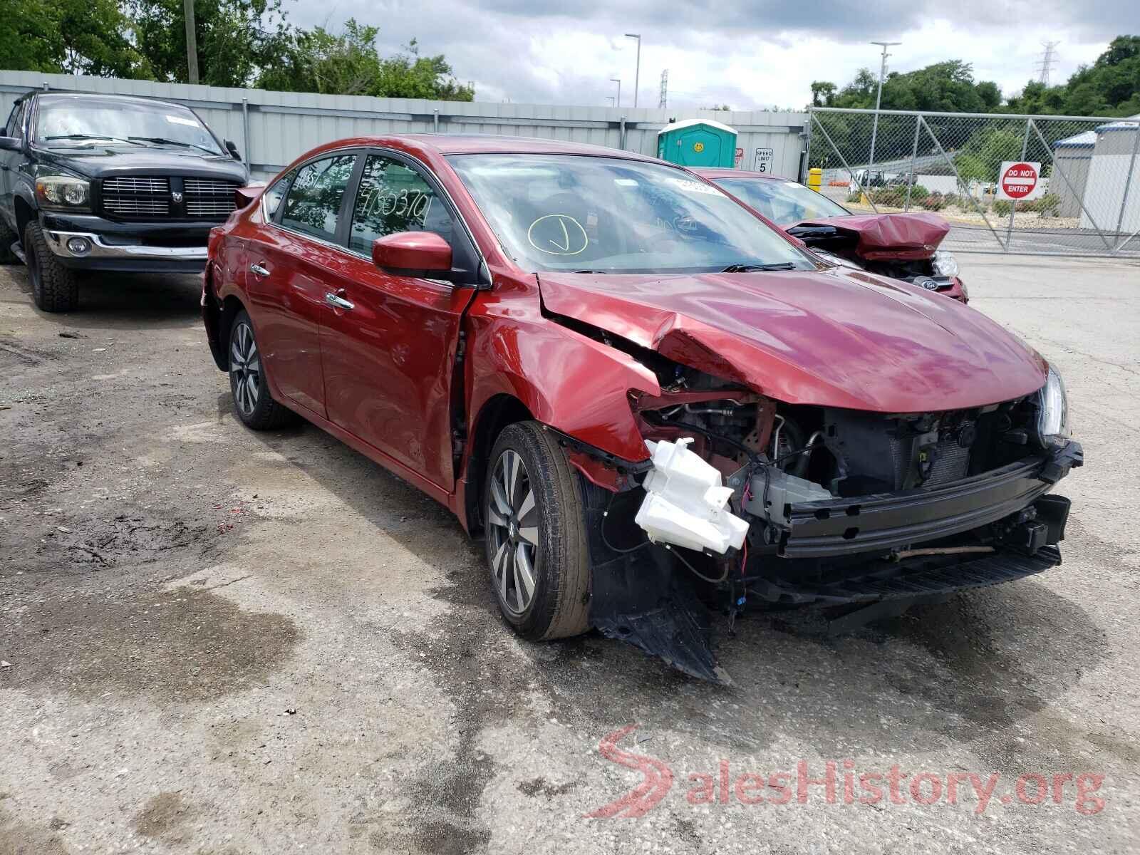 3N1AB7AP6KY303329 2019 NISSAN SENTRA