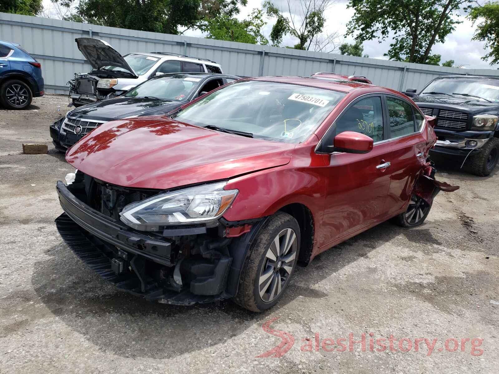 3N1AB7AP6KY303329 2019 NISSAN SENTRA