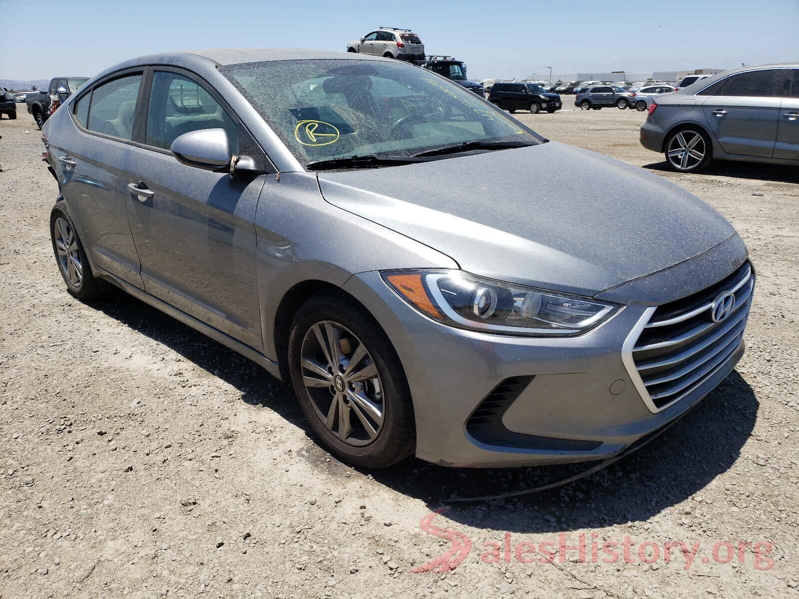 KMHD84LF0HU151955 2017 HYUNDAI ELANTRA