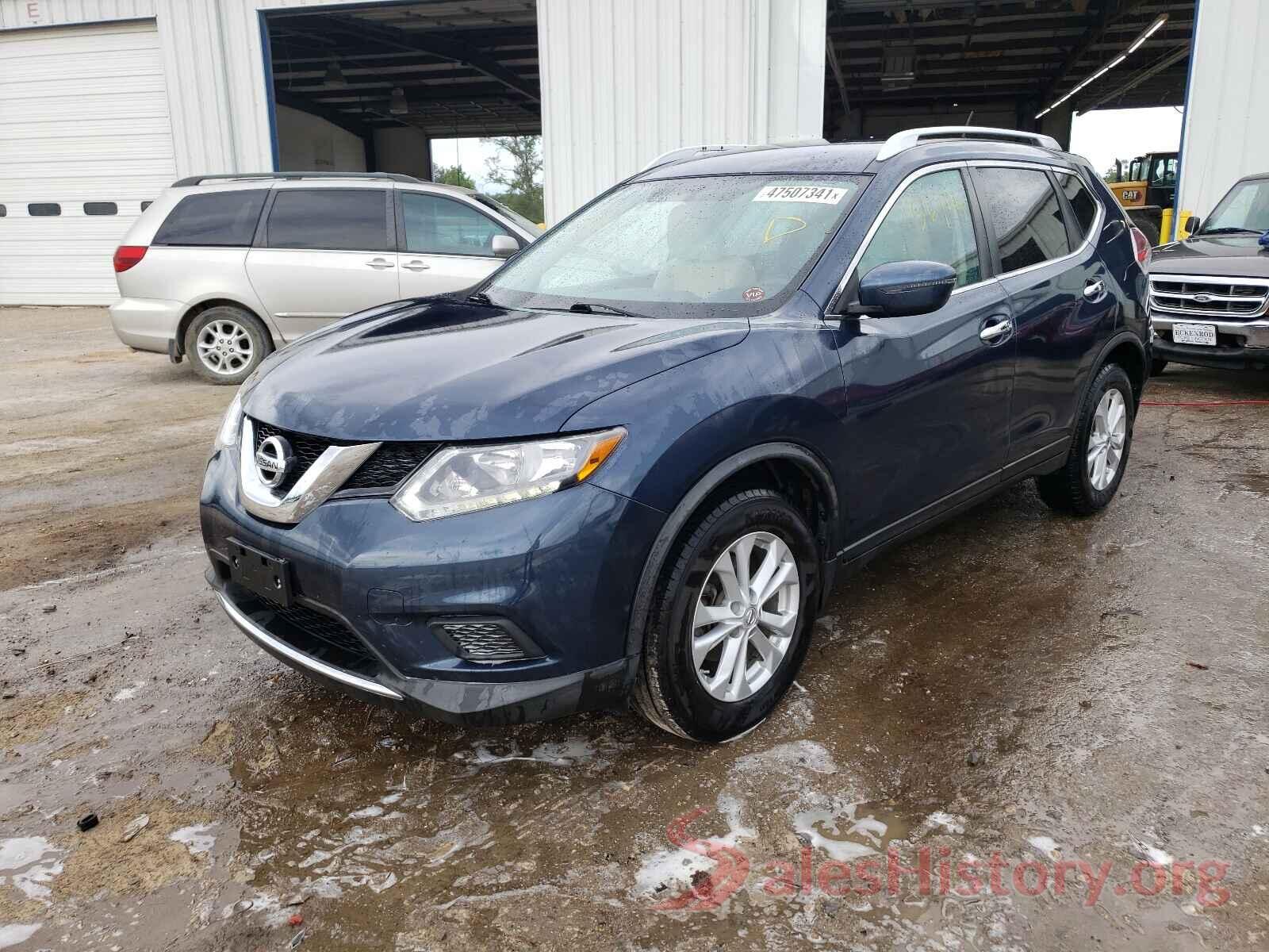 KNMAT2MT2GP620586 2016 NISSAN ROGUE